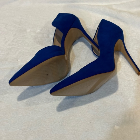 Mix No.6 Blue stilettos size 10 - Picture 3 of 3
